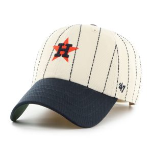 Houston Astros Rawlings '47 Brand Pinstripe Clean Up Hat